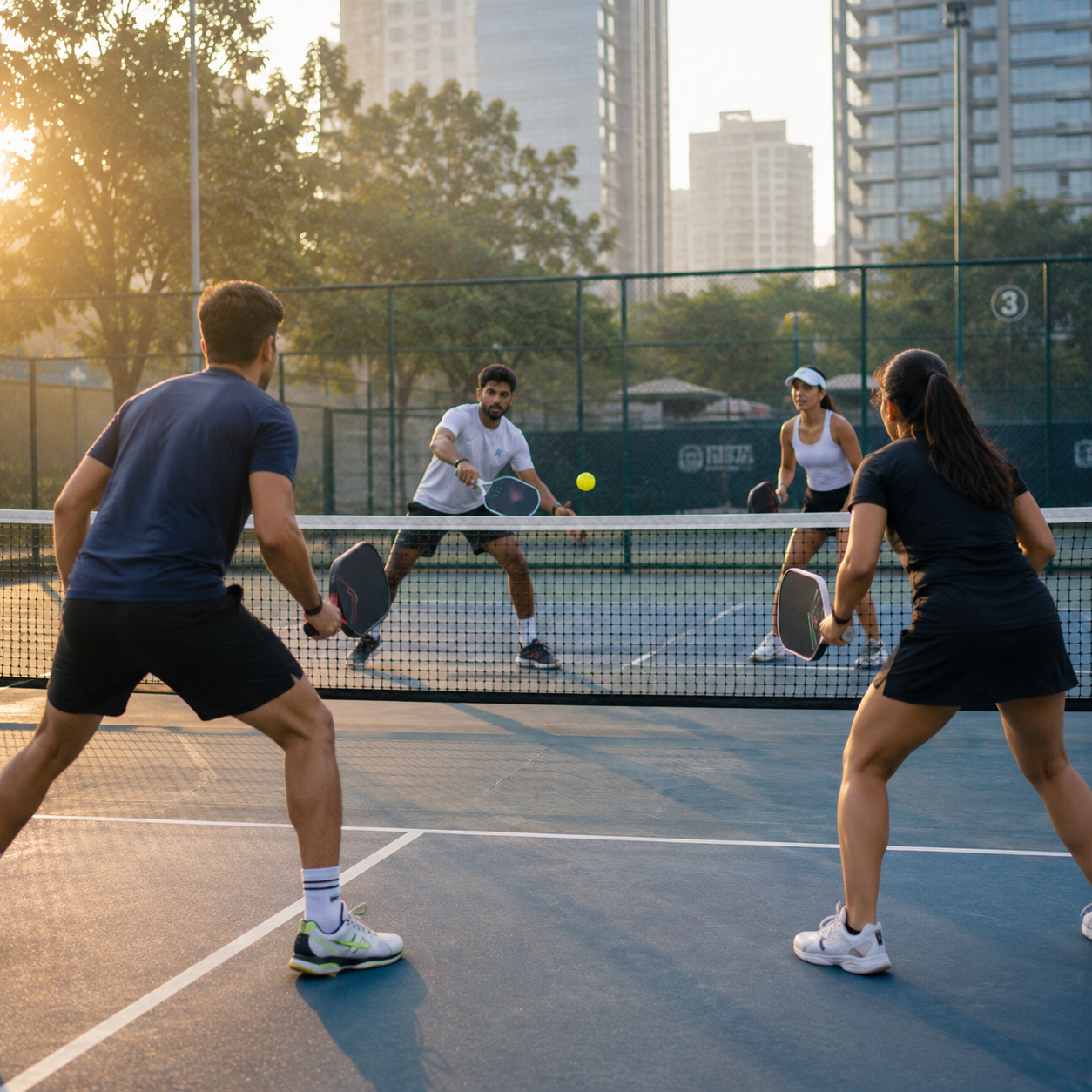 Pickleball · Mixed Doubles at Golf Course Road, Gurgaon
